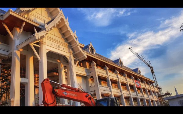 ภาพกิจกรรมศึกษาดูงานโครงการก่อสร้างอาคารศาลฎีกา