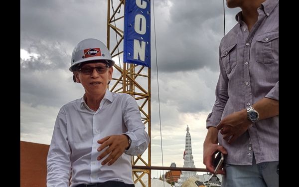 ภาพกิจกรรมศึกษาดูงานโครงการก่อสร้างอาคารศาลฎีกา