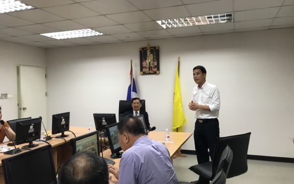 ภาพกิจกรรมศึกษาดูงานโครงการก่อสร้างอาคารศาลฎีกา