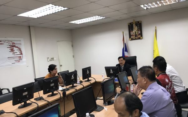 ภาพกิจกรรมศึกษาดูงานโครงการก่อสร้างอาคารศาลฎีกา