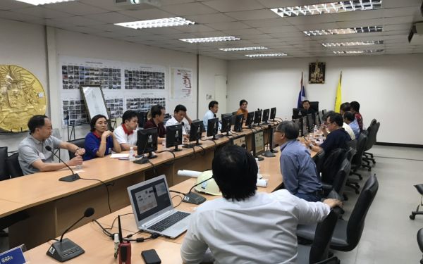 ภาพกิจกรรมศึกษาดูงานโครงการก่อสร้างอาคารศาลฎีกา