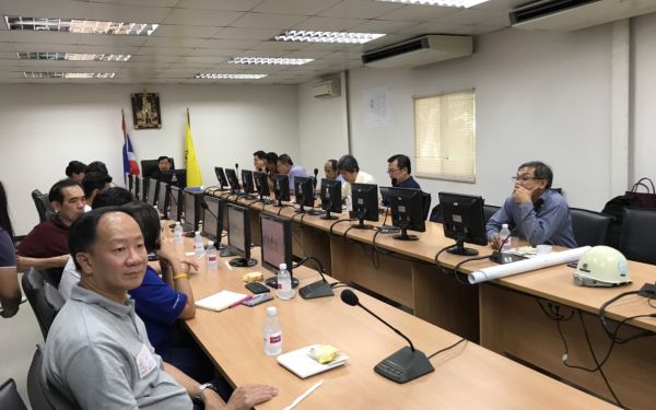 ภาพกิจกรรมศึกษาดูงานโครงการก่อสร้างอาคารศาลฎีกา