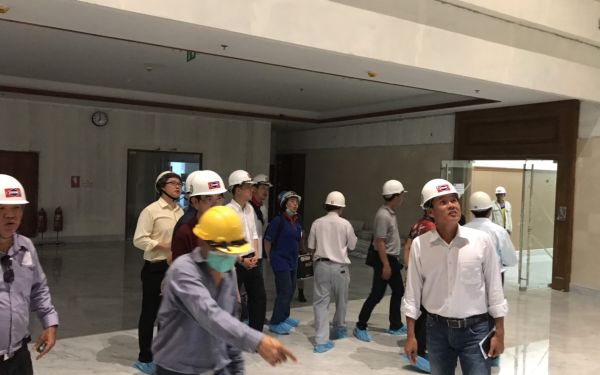 ภาพกิจกรรมศึกษาดูงานโครงการก่อสร้างอาคารศาลฎีกา