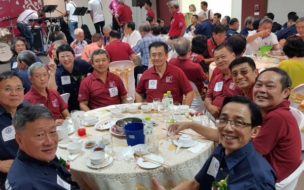 ภาพบรรยากาศพิธีทำบุญเลี้ยงพระเนื่องในโอกาสวันขึ้นปีใหม่และทำบุญประจำปีอาคารสมาคมฯ พิธีแสดงมุทิตาจิตต่อนักศึกษาเก่าฯ รุ่นที่ 8 และรุ่นพี่ที่เกษียณ