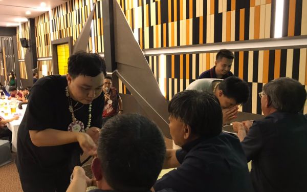 พิธีรดน้ำดำหัวอาจารย์อาวุโสและรุ่นพี่นายช่าง (ภาคตะวันออก)