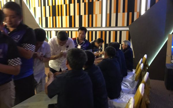 พิธีรดน้ำดำหัวอาจารย์อาวุโสและรุ่นพี่นายช่าง (ภาคตะวันออก)