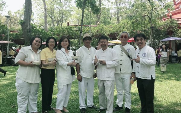 ภาพบรรยากาศงานสมโภชศาลพระภูมิหลังใหม่