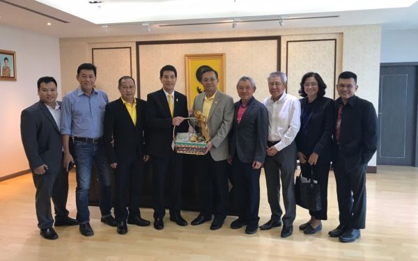 แสดงความยินดีกับท่านอธิบดีกรมทางหลวงชนบท (02/05/2562)