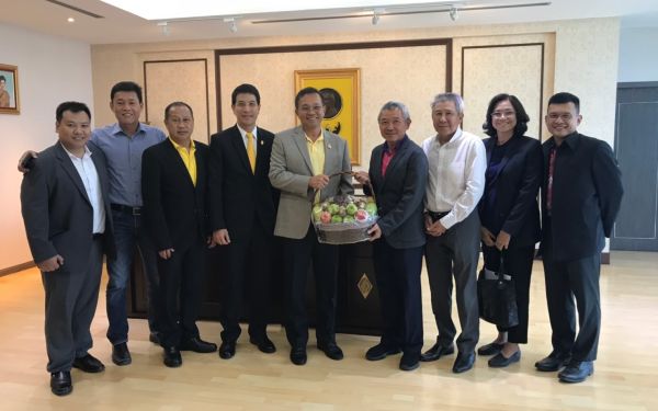 แสดงความยินดีกับท่านอธิบดีกรมทางหลวงชนบท (02/05/2562)