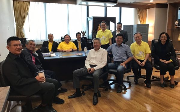 แสดงความยินดีกับท่านอธิบดีกรมทางหลวงชนบท (02/05/2562)