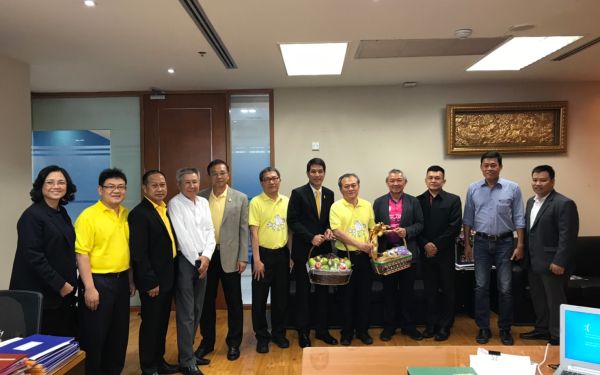 แสดงความยินดีกับท่านอธิบดีกรมทางหลวงชนบท (02/05/2562)