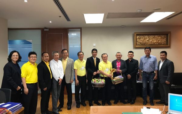 แสดงความยินดีกับท่านอธิบดีกรมทางหลวงชนบท (02/05/2562)