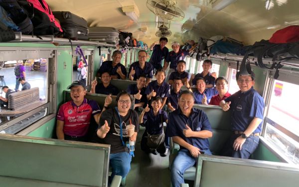 ภาพบรรยากาศกิจกรรมรับน้องรถไฟ ประจำปี 2562