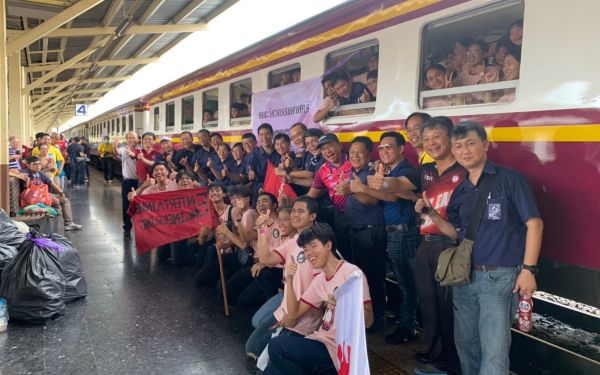 ภาพบรรยากาศกิจกรรมรับน้องรถไฟ ประจำปี 2562