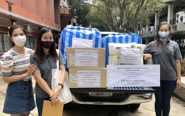 (29-04-63) โครงการช้างเหล็ก กระทืบโควิด-19 ณ โรงพยาบาลสันกำแพง จ.เชียงใหม่