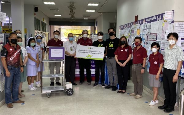(29-04-63) โครงการช้างเหล็กกระทืบโควิด-19 เฟส1) ให้กับโรงพยาบาลสันกำแพง