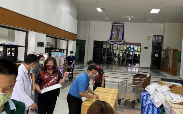 (07-05-63) มอบชุด PPE ณ โรงพยาบาลประสาท จ.เชียงใหม่