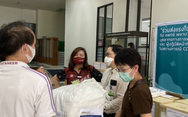 (07-05-63) มอบชุด PPE ณ โรงพยาบาลประสาท จ.เชียงใหม่