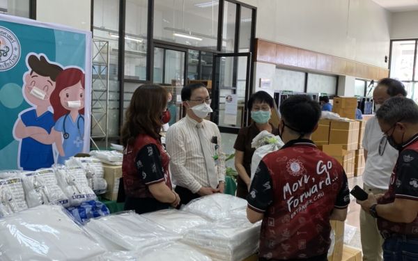 (07-05-63) มอบชุด PPE ณ โรงพยาบาลประสาท จ.เชียงใหม่
