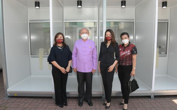 (12-05-63) มอบห้องตรวจปลอดเชื้อ และห้องหัตถการแรงดันลบ