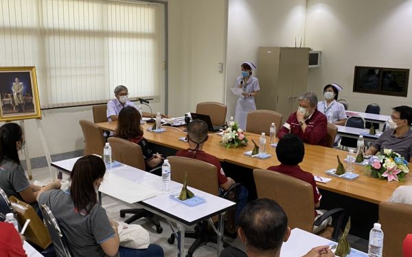 (13-05-63) โครงการช้างเหล็กกระทืบโควิด-19 ณ รพ.สันป่าตอง