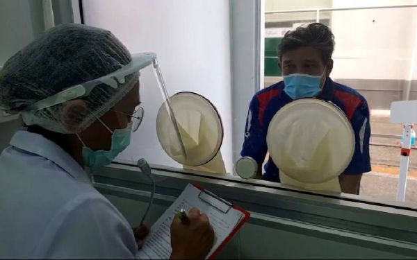 (21-05-63) มอบห้องตรวจปลอดเชื้อและห้องตรวจปลอดเชื้อเคลื่อนที่