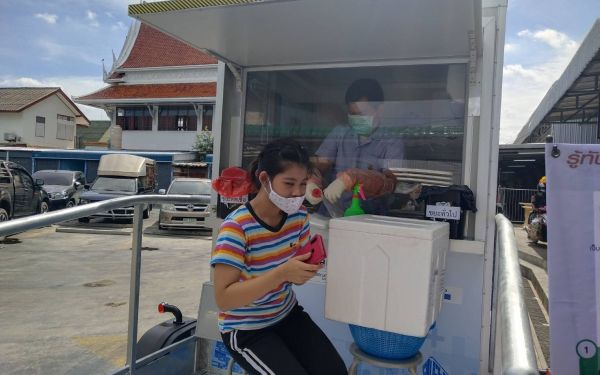 (21-05-63) มอบห้องตรวจปลอดเชื้อและห้องตรวจปลอดเชื้อเคลื่อนที่