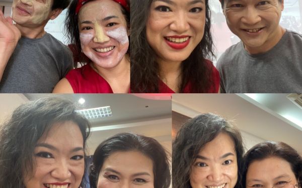 21.06.63 ภาพกิจกรรม Workshop เรียนการแต่งหน้าเพื่อส่งเสริมบุคลิกภาพและโหวงเฮง