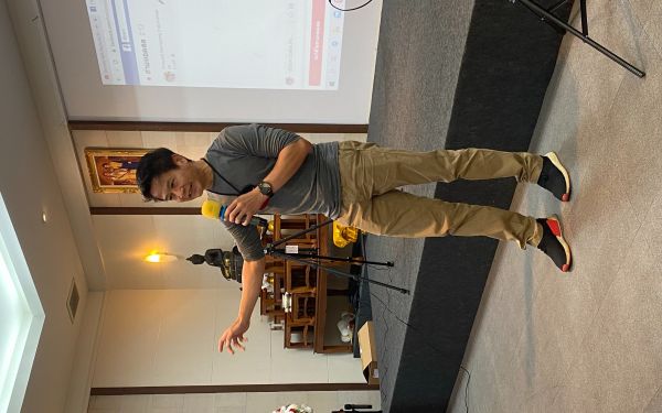 21.06.63 ภาพกิจกรรม Workshop เรียนการแต่งหน้าเพื่อส่งเสริมบุคลิกภาพและโหวงเฮง