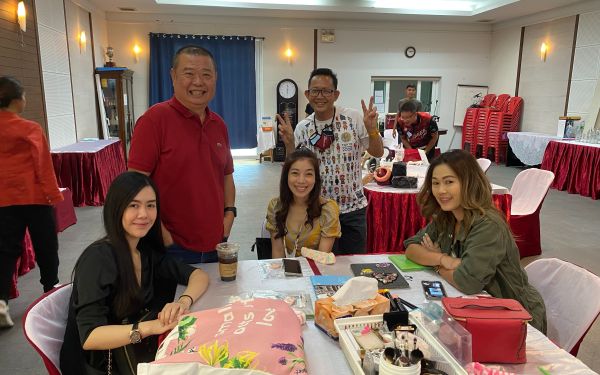 21.06.63 ภาพกิจกรรม Workshop เรียนการแต่งหน้าเพื่อส่งเสริมบุคลิกภาพและโหวงเฮง