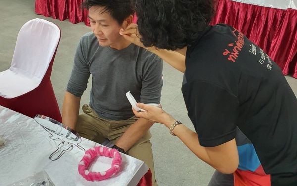 21.06.63 ภาพกิจกรรม Workshop เรียนการแต่งหน้าเพื่อส่งเสริมบุคลิกภาพและโหวงเฮง