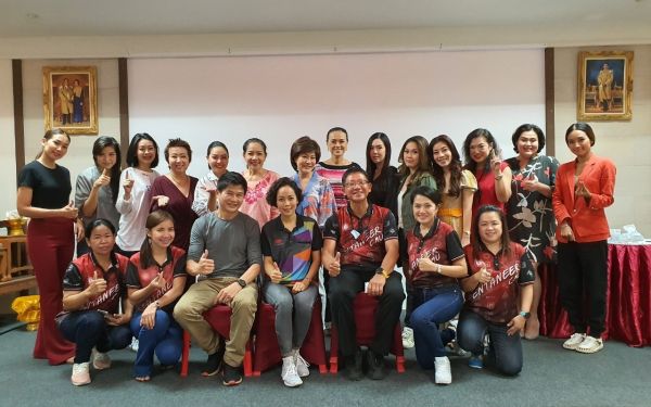 21.06.63 ภาพกิจกรรม Workshop เรียนการแต่งหน้าเพื่อส่งเสริมบุคลิกภาพและโหวงเฮง