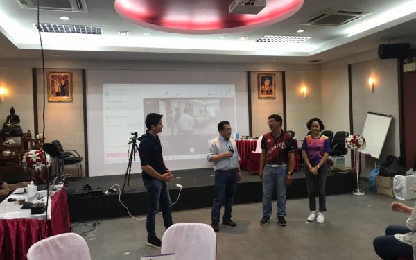 19.07.63 ภาพกิจกรรม Workshop เรียนการแต่งหน้าเพื่อส่งเสริมบุคลิกภาพและโหงวเฮง ครั้งที่ 2