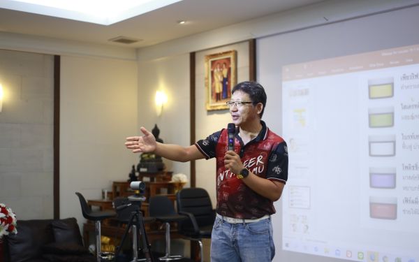 19.07.63 ภาพกิจกรรม Workshop เรียนการแต่งหน้าเพื่อส่งเสริมบุคลิกภาพและโหงวเฮง ครั้งที่ 2