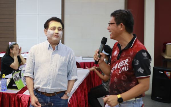 19.07.63 ภาพกิจกรรม Workshop เรียนการแต่งหน้าเพื่อส่งเสริมบุคลิกภาพและโหงวเฮง ครั้งที่ 2