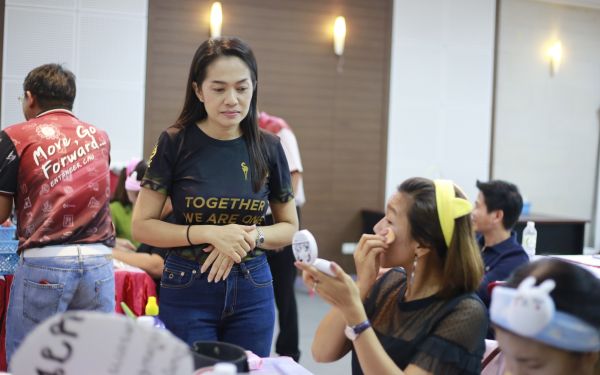 19.07.63 ภาพกิจกรรม Workshop เรียนการแต่งหน้าเพื่อส่งเสริมบุคลิกภาพและโหงวเฮง ครั้งที่ 2