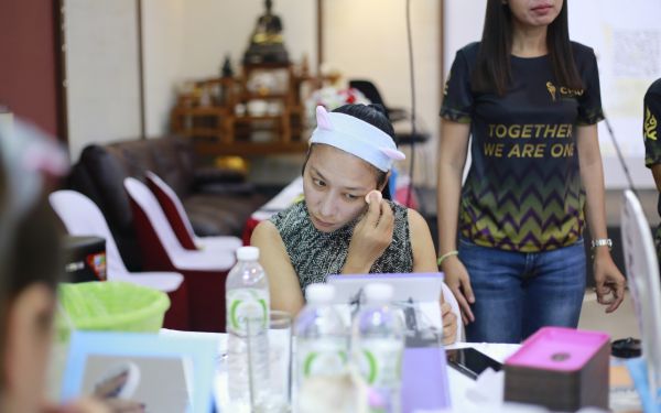 19.07.63 ภาพกิจกรรม Workshop เรียนการแต่งหน้าเพื่อส่งเสริมบุคลิกภาพและโหงวเฮง ครั้งที่ 2