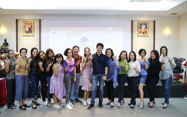 19.07.63 ภาพกิจกรรม Workshop เรียนการแต่งหน้าเพื่อส่งเสริมบุคลิกภาพและโหงวเฮง ครั้งที่ 2