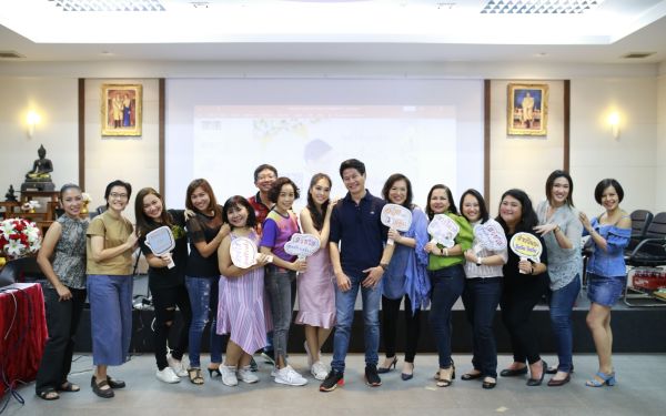 19.07.63 ภาพกิจกรรม Workshop เรียนการแต่งหน้าเพื่อส่งเสริมบุคลิกภาพและโหงวเฮง ครั้งที่ 2