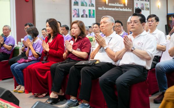 09.09.63 งานพิธีทำบุญสมาคมฯ และพิธีแสดงมุทิตาจิตต่อนักศึกษาเก่ารุ่น 9