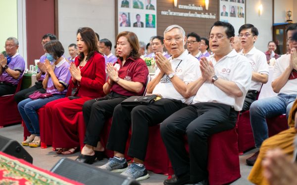 09.09.63 งานพิธีทำบุญสมาคมฯ และพิธีแสดงมุทิตาจิตต่อนักศึกษาเก่ารุ่น 9