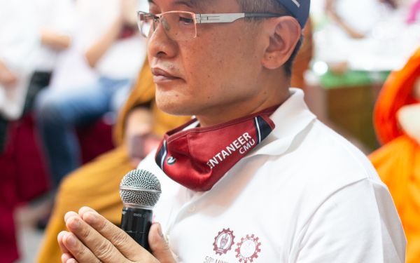 09.09.63 งานพิธีทำบุญสมาคมฯ และพิธีแสดงมุทิตาจิตต่อนักศึกษาเก่ารุ่น 9