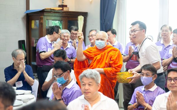 09.09.63 งานพิธีทำบุญสมาคมฯ และพิธีแสดงมุทิตาจิตต่อนักศึกษาเก่ารุ่น 9