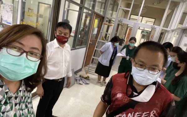 04.05.64 เทรนนิ่งทีมแพทย์และพยาบาลก่อส่งมอบห้องแรงดันบวก/ลบ รพ.สันทราย