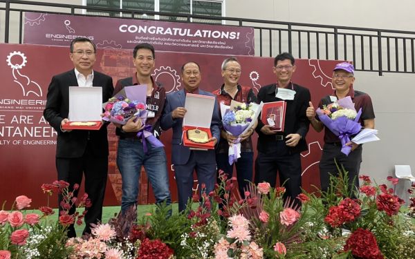 24.03.65 ภาพบรรยากาศงาน New campus และงานแสดงความยินดีกับนักศึกษาเก่าดีเด่น ประจำปี 2563 และ 2564