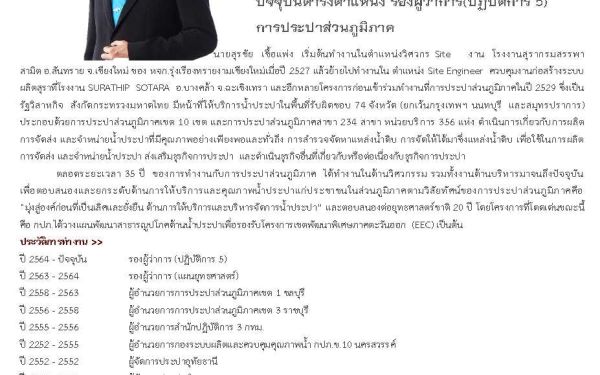 24.03.65 นักศึกษาเก่าดีเด่น คณะวิศวกรรมศาสตร์ มหาวิทยาลัยเชียงใหม่ ประจำปี 2563