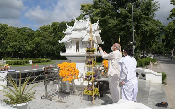 05.06.65 พิธีบวงสรวงศาลพระภูมิ มหาวิทยาลัยเชียงใหม่