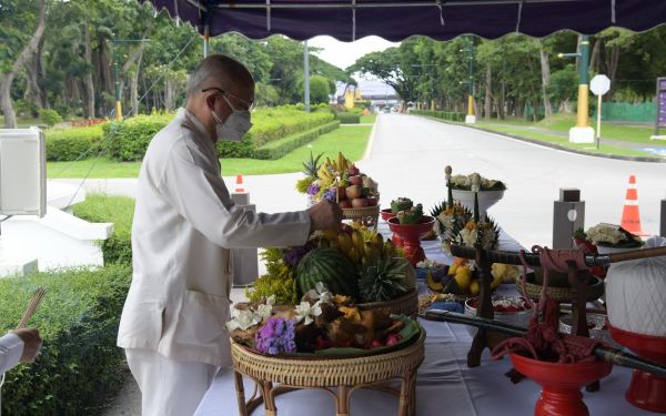05.06.65 พิธีบวงสรวงศาลพระภูมิ มหาวิทยาลัยเชียงใหม่