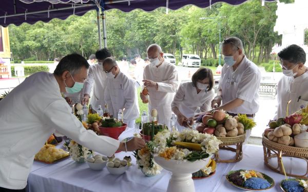 05.06.65 พิธีบวงสรวงศาลพระภูมิ มหาวิทยาลัยเชียงใหม่