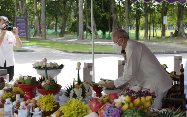 05.06.65 พิธีบวงสรวงศาลพระภูมิ มหาวิทยาลัยเชียงใหม่